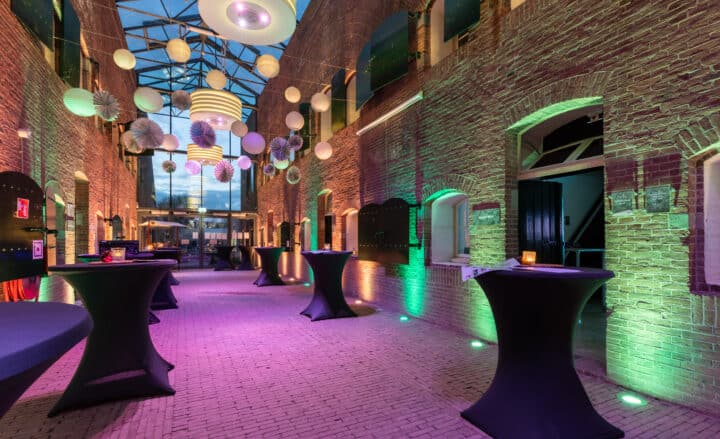 Zaal nieuwjaarsreceptie 2026