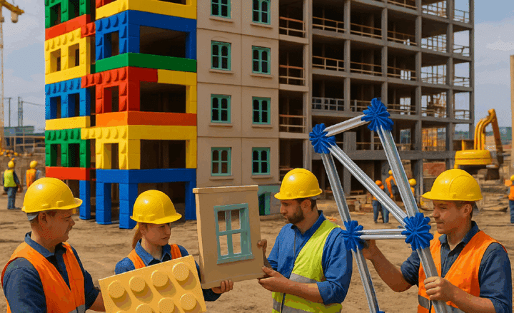 Artikel over creëer de toekomst. Bouw met het eind (en nieuw begin) in gedachten