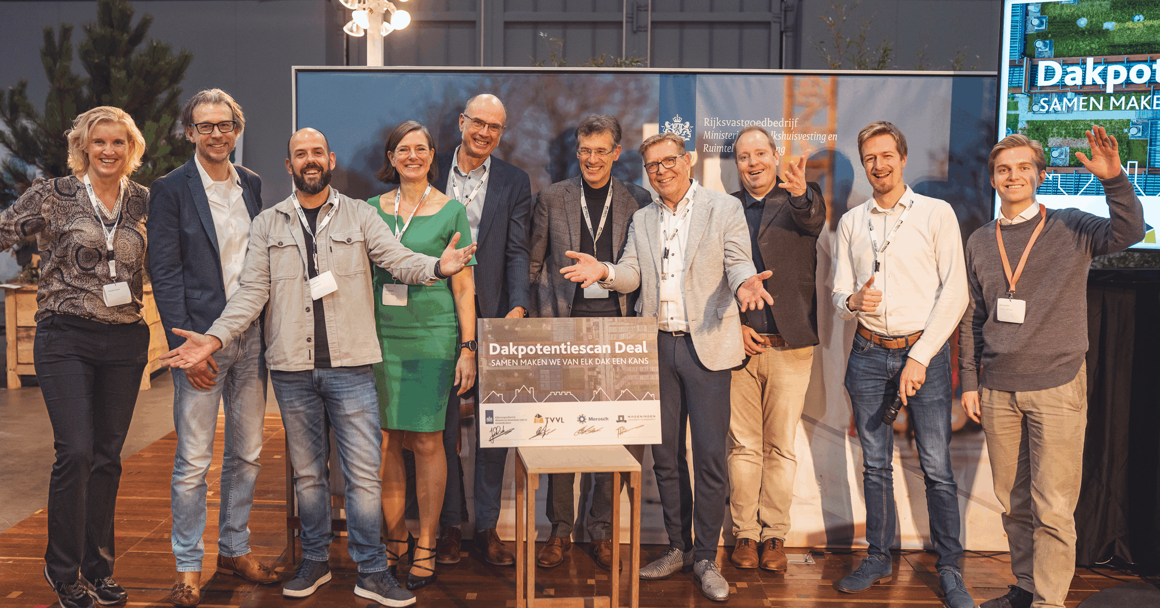 Dakpotentiescan Deal ondertekening