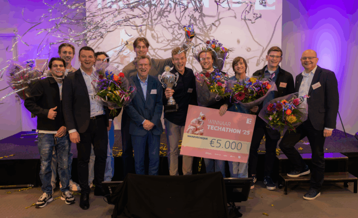 Foto winnende team Techaton 2025
